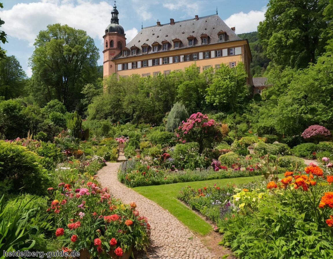 Hortus Palatinus (Pfälzischer Garten) - Die schönsten Parks und Gärten in Heidelberg